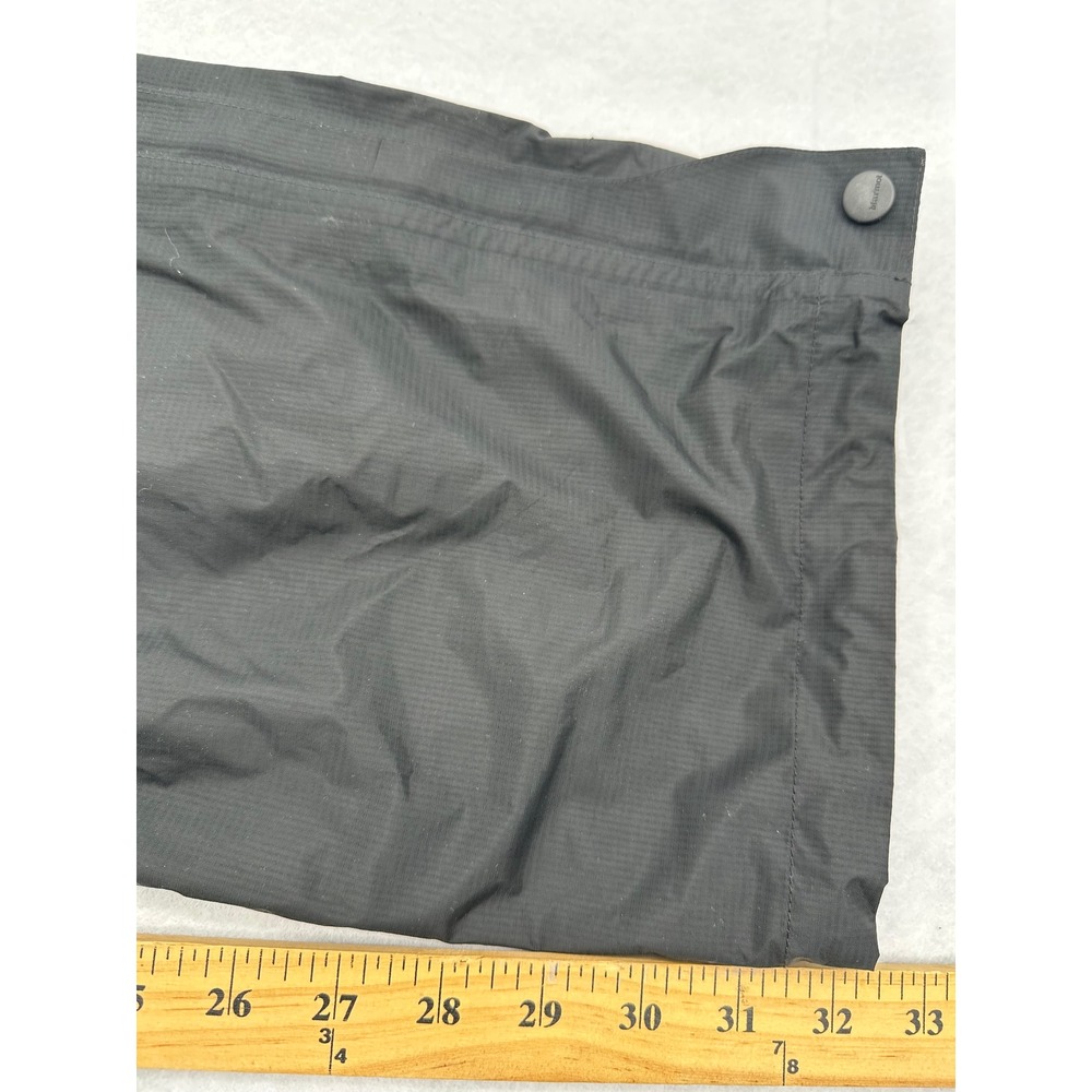 Marmot Precip Full Zip Rain Pants Mens Large L Black Waterproof Hiking B41260 - Picture 14 of 15